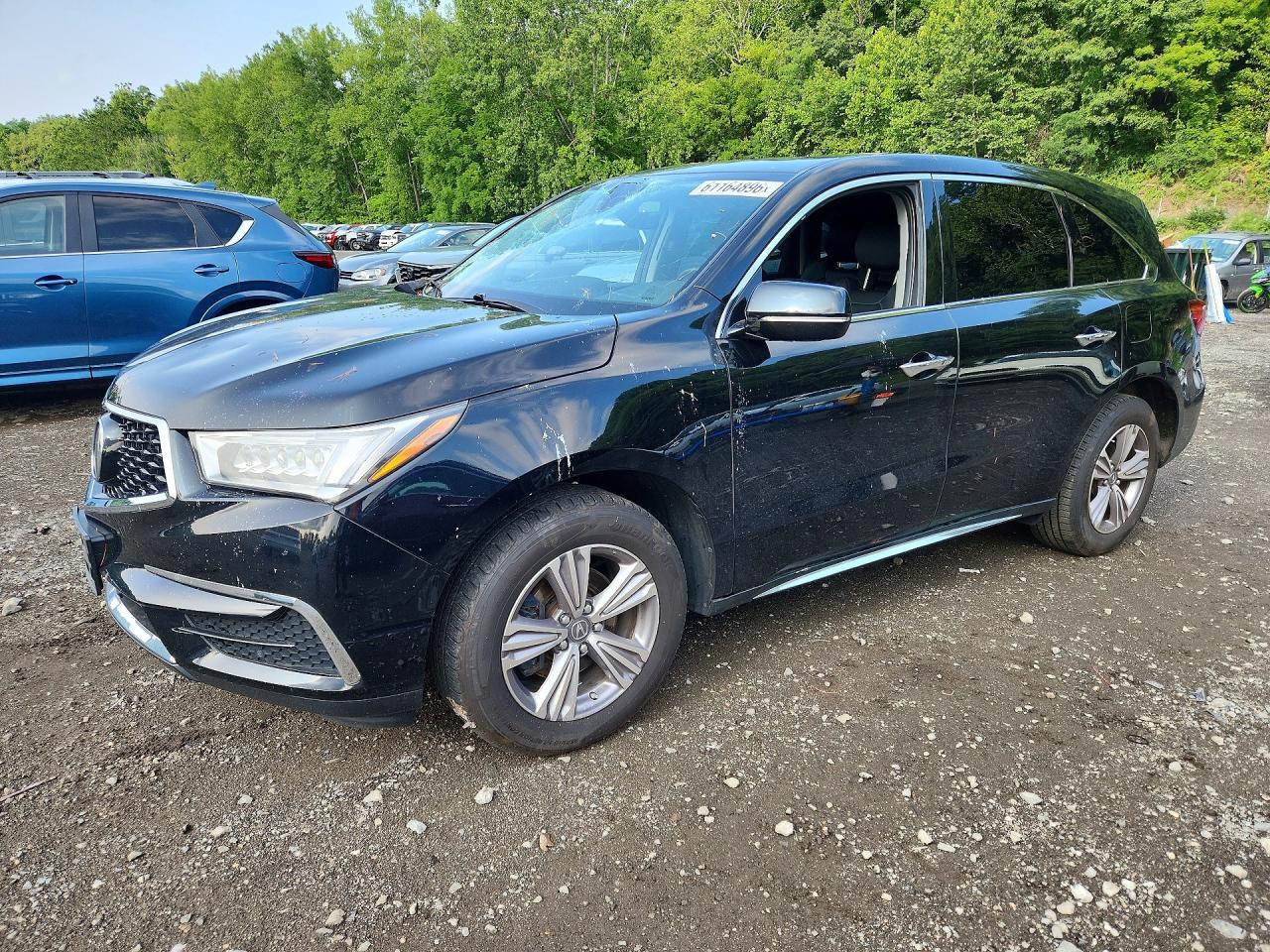 2020 Acura MDX, VIN 5J8YD4H34LL021712 — Water / flood