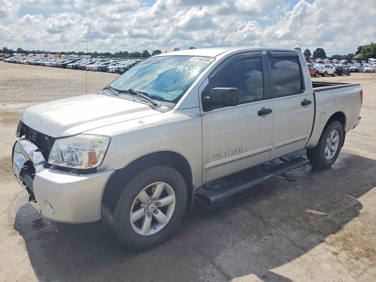 2010 Nissan Titan SE, VIN 1N6BA0EK0AN325071 — Front end