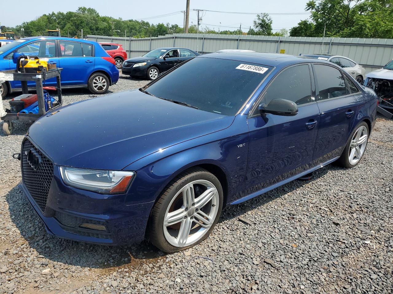 2014 Audi S4 Prestige, VIN WAUKGAFL4EA061331 — Water / flood