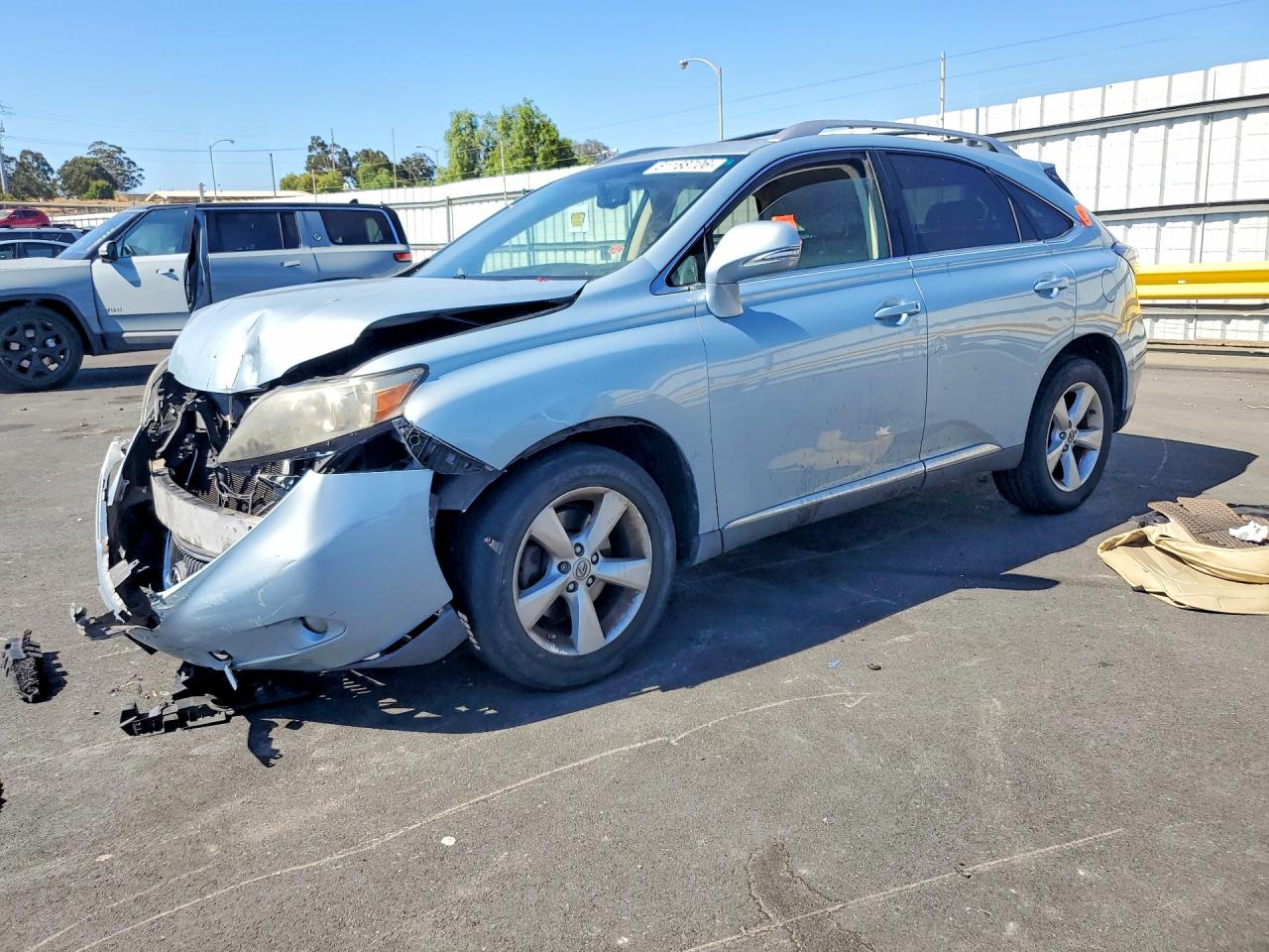 2010 Lexus RX 350, VIN 2T2BK1BA5AC038101 — Front end