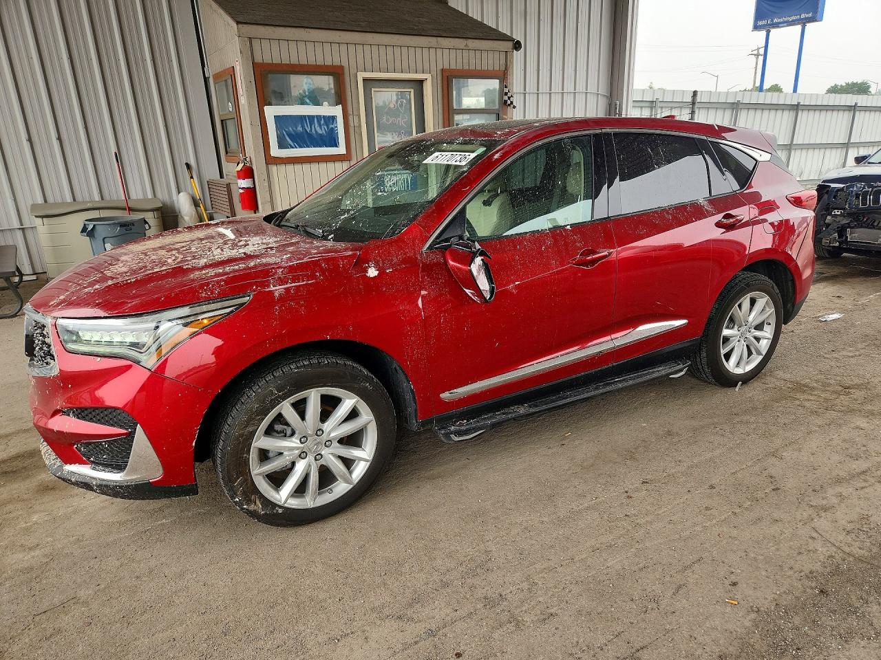 2020 Acura RDX, VIN 5J8TC2H36LL040411 — Burn