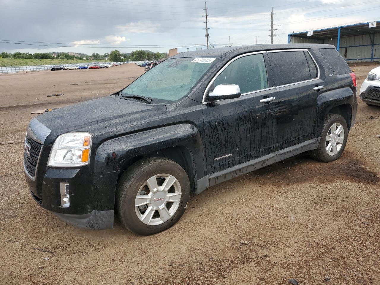 2013 GMC Terrain SLE, VIN 2GKALMEK5D6306657 — Minor dents and scratches