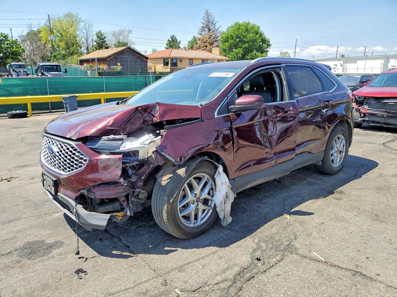 2023 Ford Edge SEL, VIN 2FMPK4J9XPBA12237 — Side