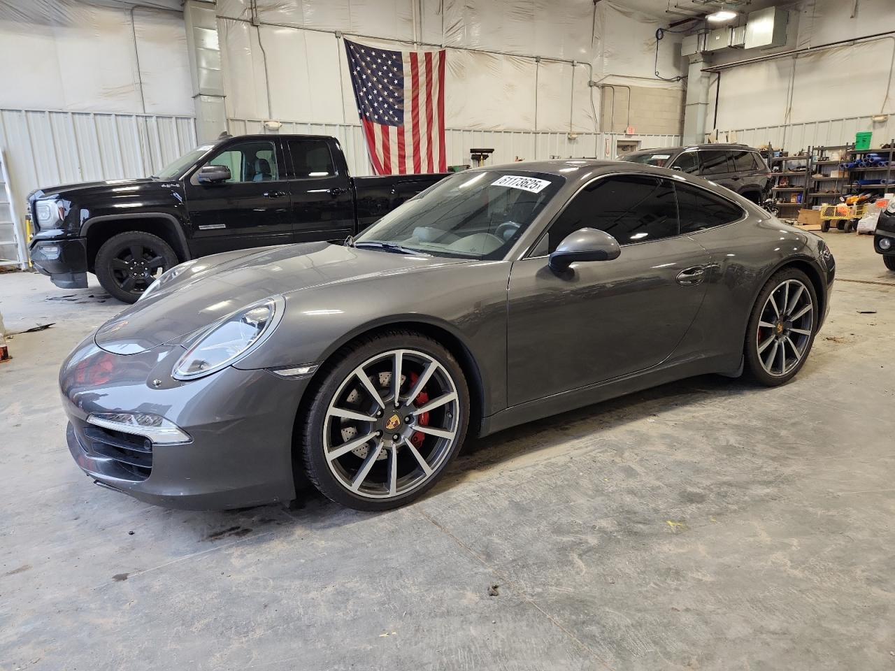 2012 Porsche 911 991 Carrera S, VIN WP0AB2A98CS120502 — Partial repair