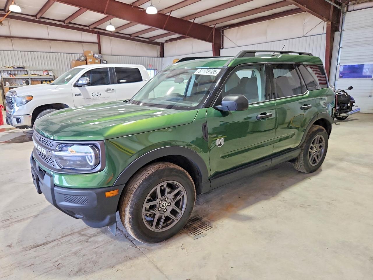 2025 Ford Bronco Sport Big Bend, VIN 3FMCR9BN1SRE37732 — Partial repair