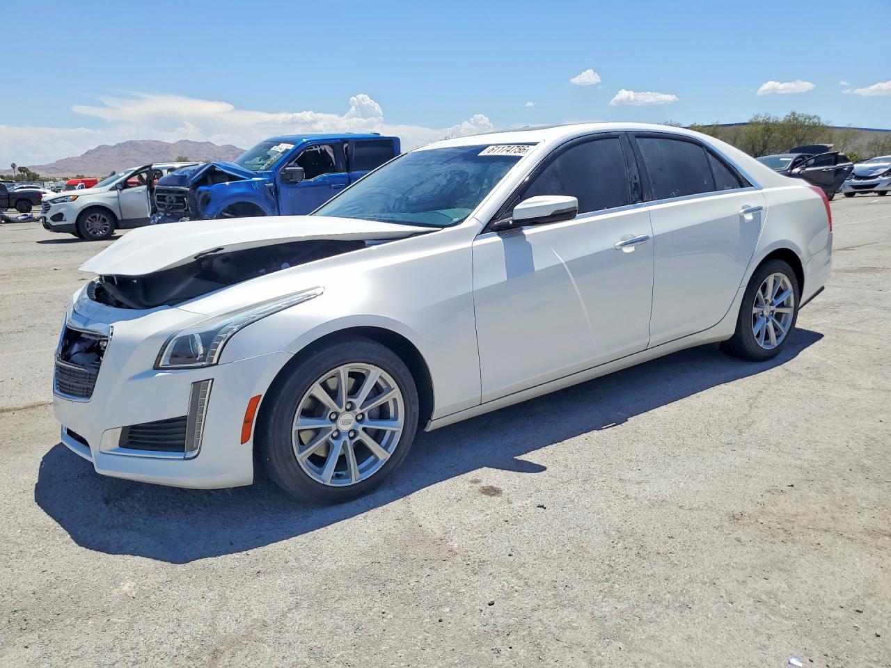 2019 Cadillac CTS RWD, VIN 1G6AP5SX6K0109673 — Front end