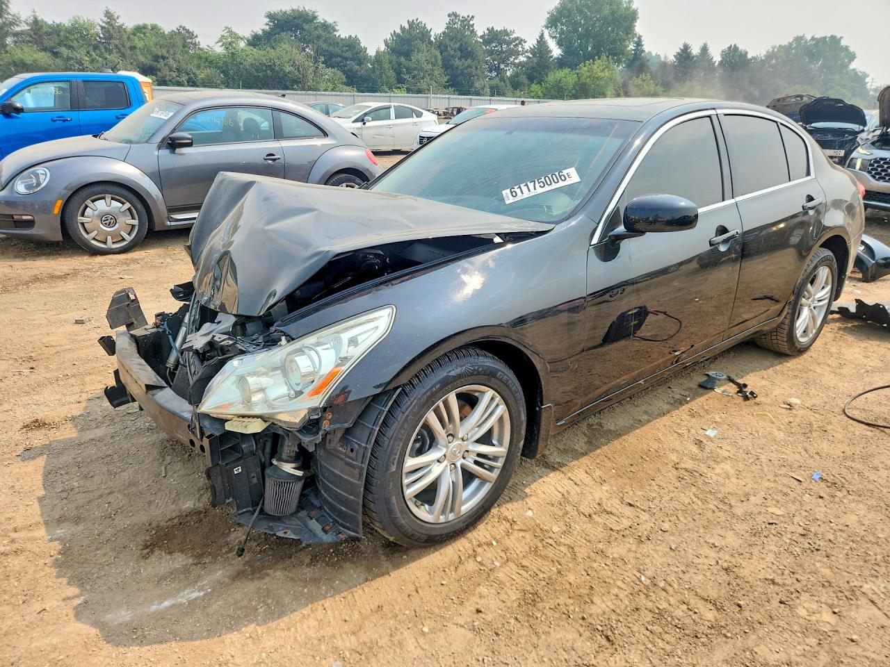 2010 Infiniti G37 x, VIN JN1CV6AR3AM459972 — Front end