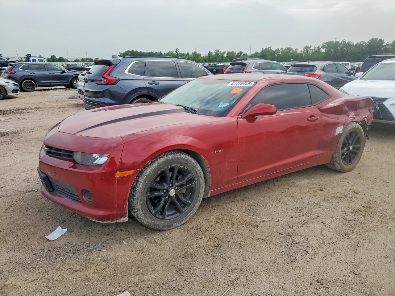 2015 Chevrolet Camaro LS, VIN 2G1FB1E36F9305765 — Rear end