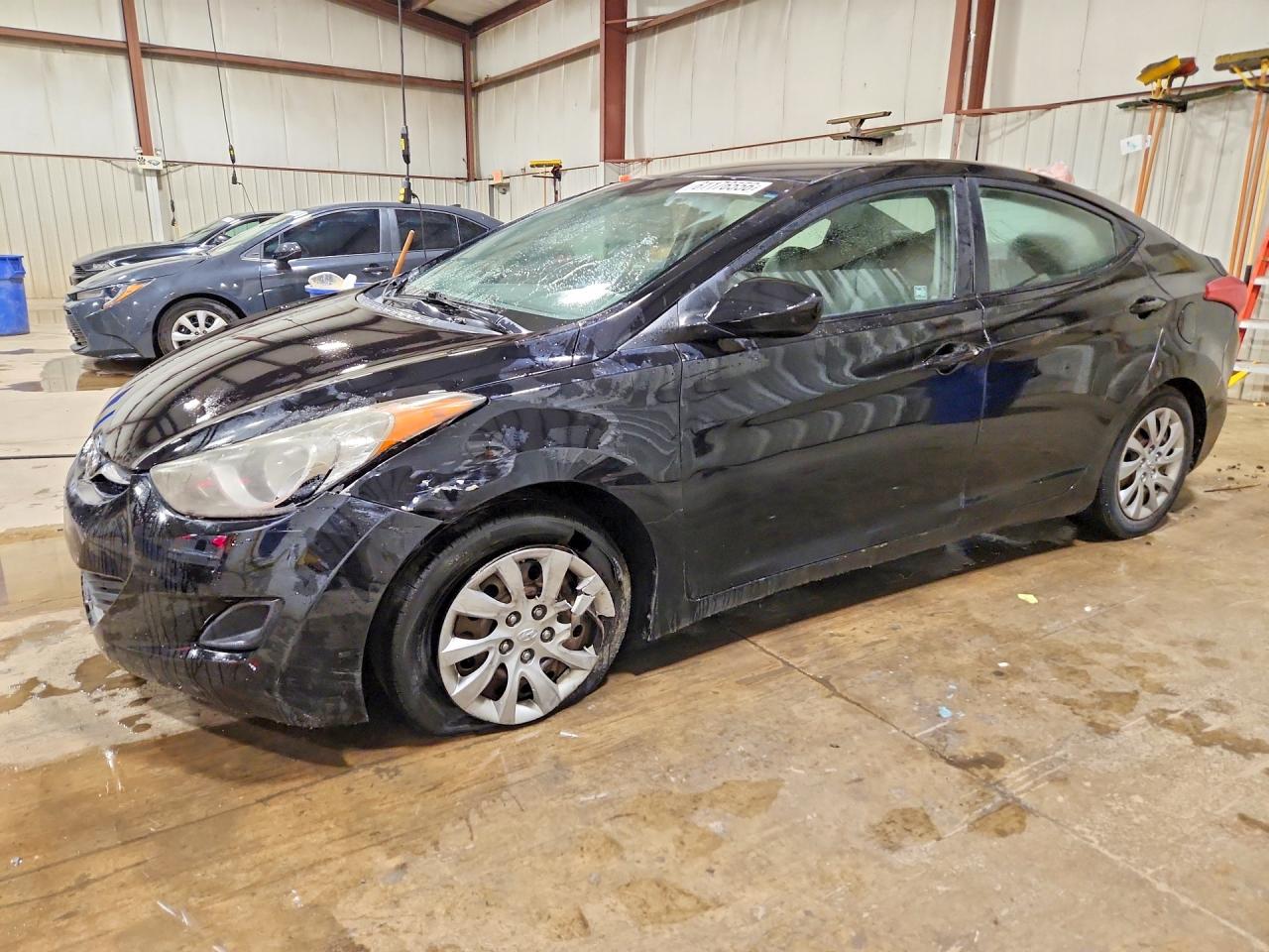 2012 Hyundai Elantra Limited, VIN KMHDH4AE8CU436308 — Front end