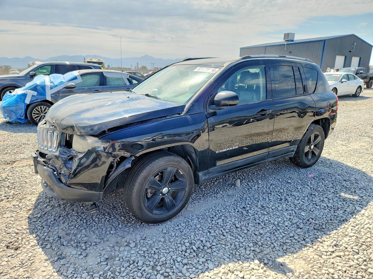 2016 Jeep Compass High Altitude, VIN 1C4NJDEB0GD663303 — Front end
