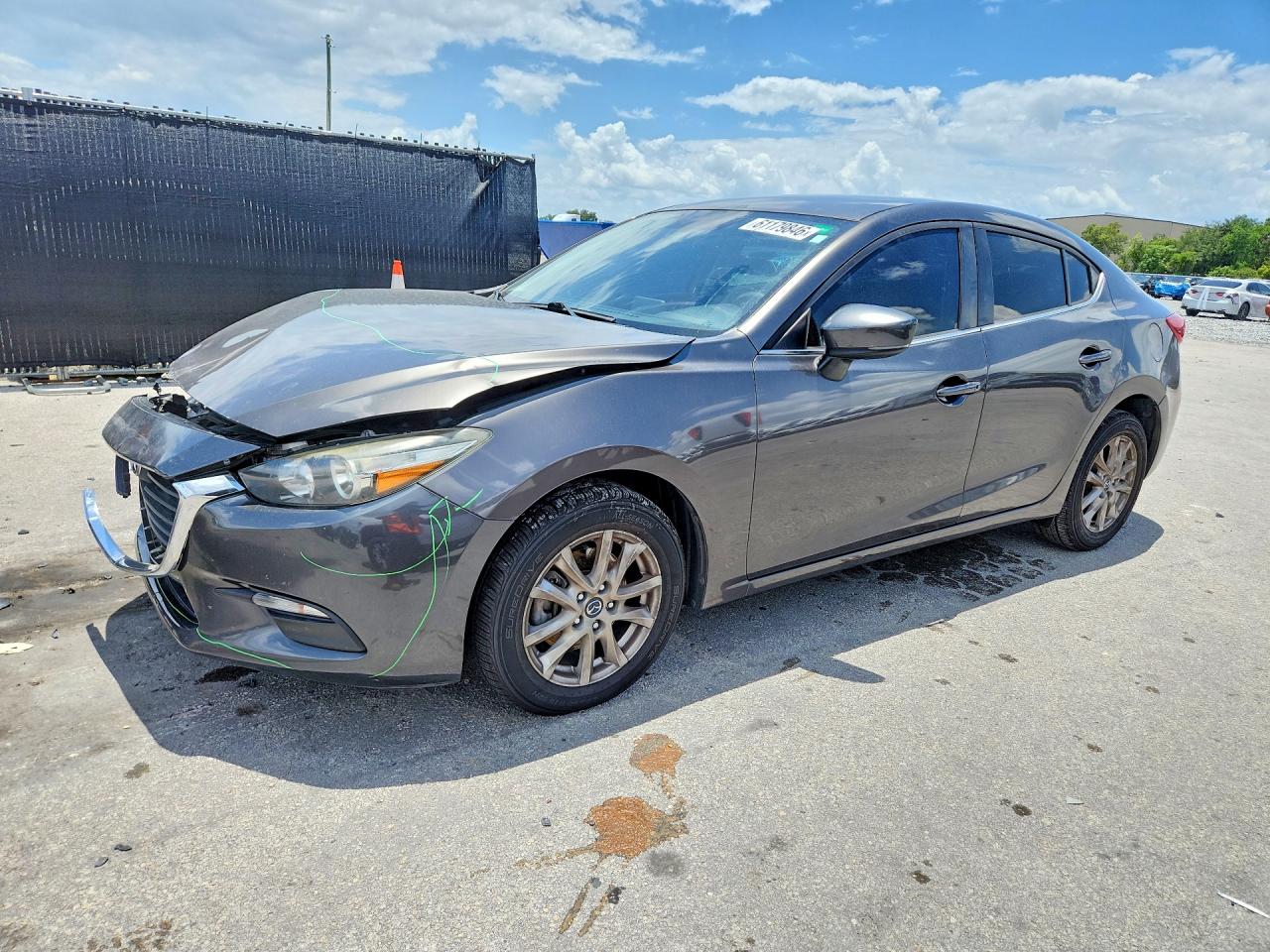 2017 Mazda 3 Sport, VIN 3MZBN1U77HM120536 — Перед