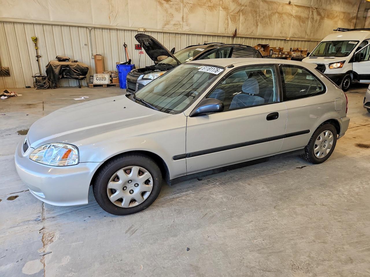 1999 Honda Civic DX, VIN 2HGEJ6440XH107463 — Undercarriage