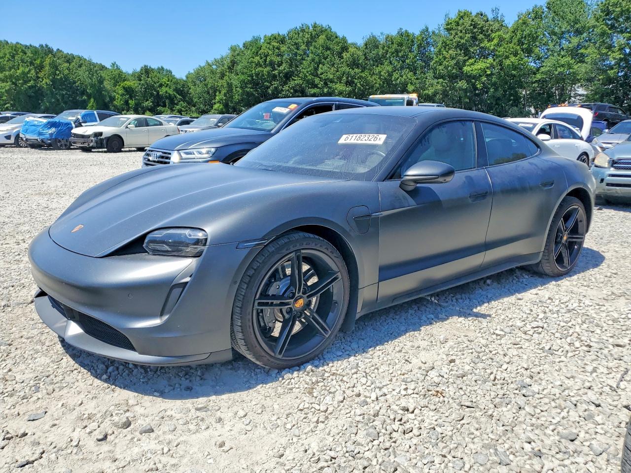 2022 Porsche Taycan Turbo, VIN WP0AC2Y17NSA54558 — Undercarriage