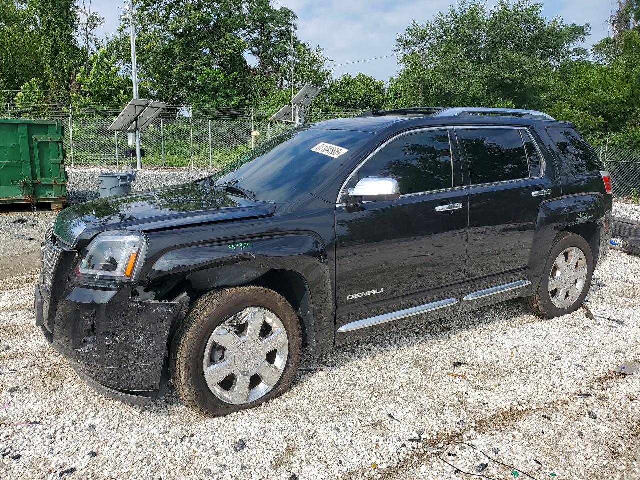 2013 GMC Terrain Denali, VIN 2GKFLZE35D6375943 — Днище