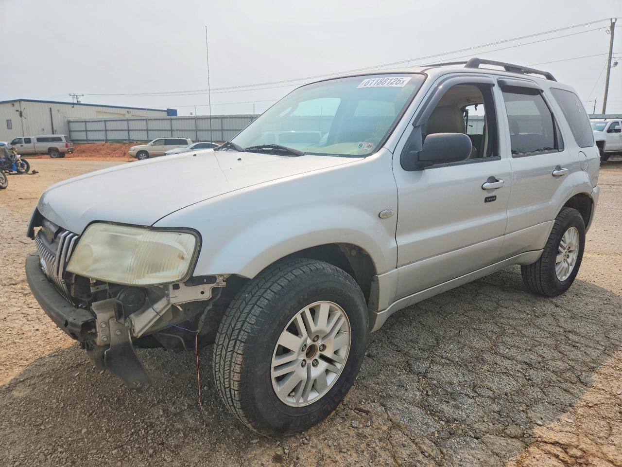 2007 Mercury Mariner Luxury, VIN 4M2YU81107KJ07264 — Front end
