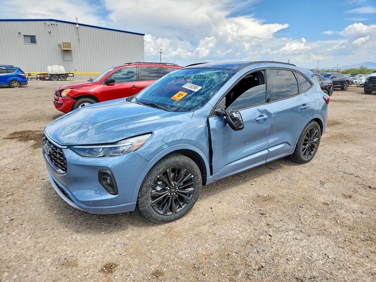2025 Ford Escape ST-Line Elite, VIN 1FMCU9PZ7SUA60133 — Опрокидывание