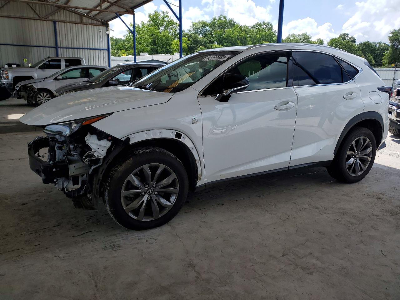2018 Lexus NX 300, VIN JTJYARBZ1J2091329 — Front end
