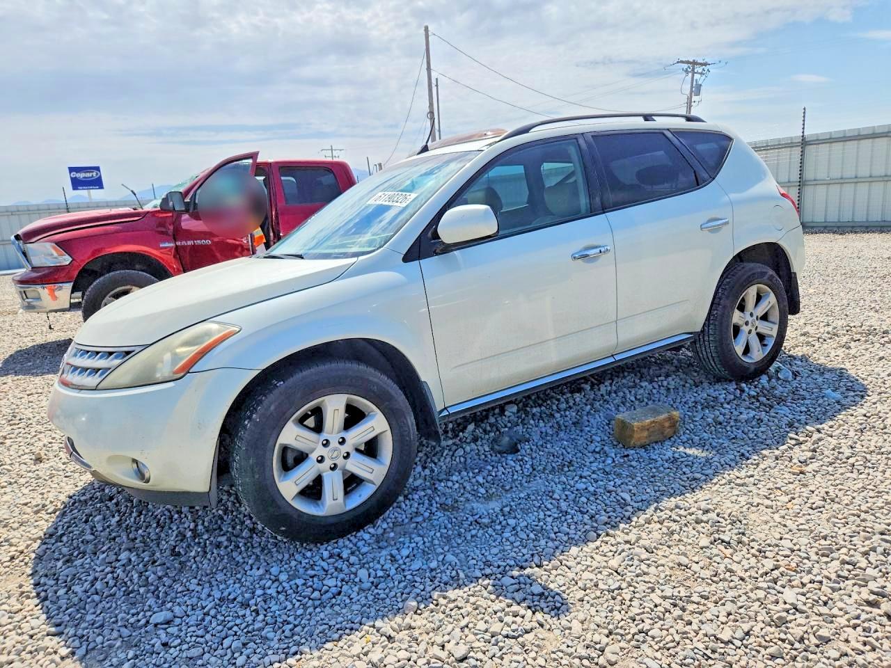 2006 Nissan Murano S, VIN JN8AZ08T86W416137 — Front end