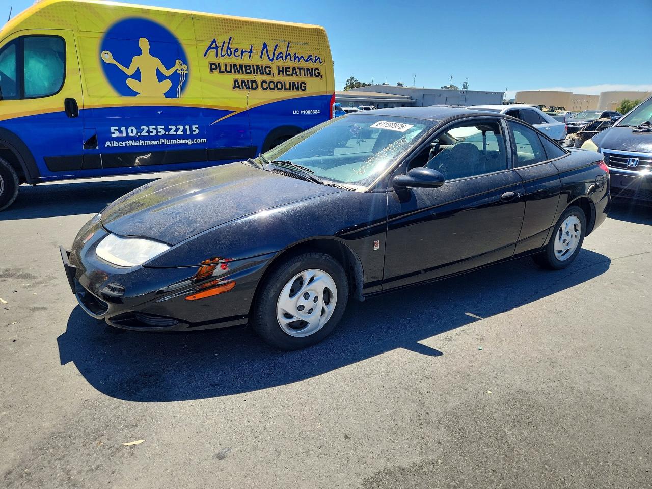 2002 Saturn SC, VIN 1G8ZP14802Z142608 — Front end