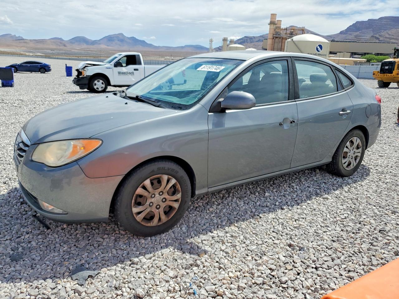 2010 Hyundai Elantra GLS, VIN KMHDU4AD8AU099834 — Vandalism