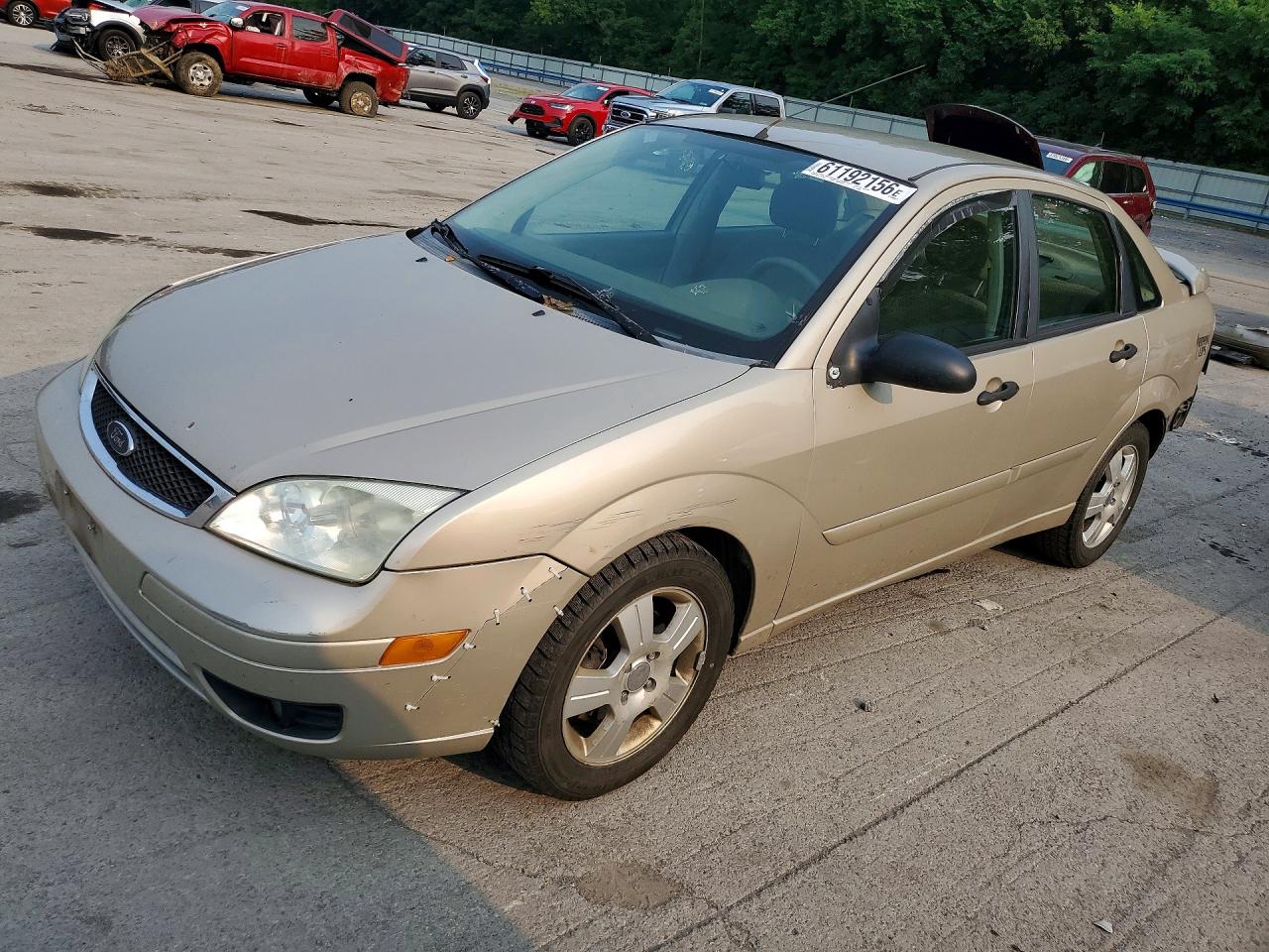 2006 Ford Focus S, VIN 1FAFP34N46W102538 — Rear end