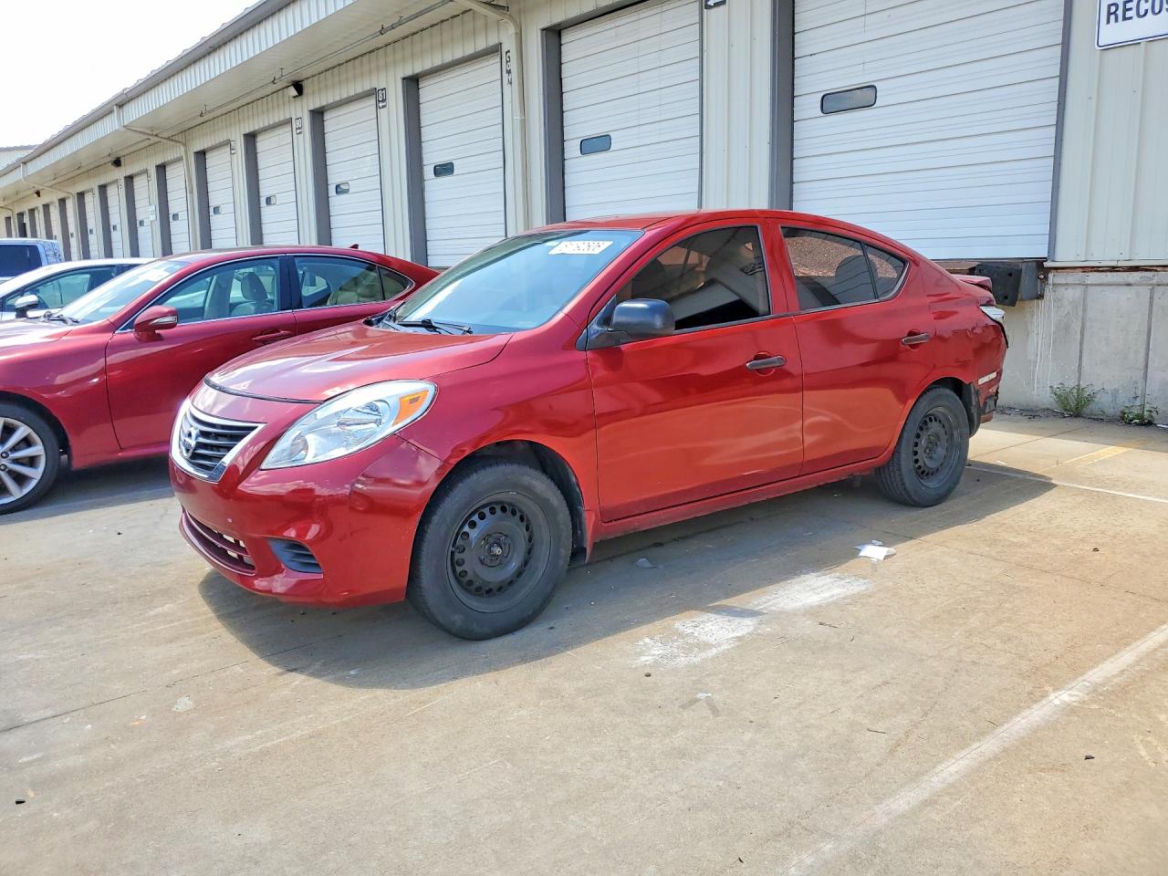 2013 Nissan Versa SV, VIN 3N1CN7AP5DL835171 — Rear end