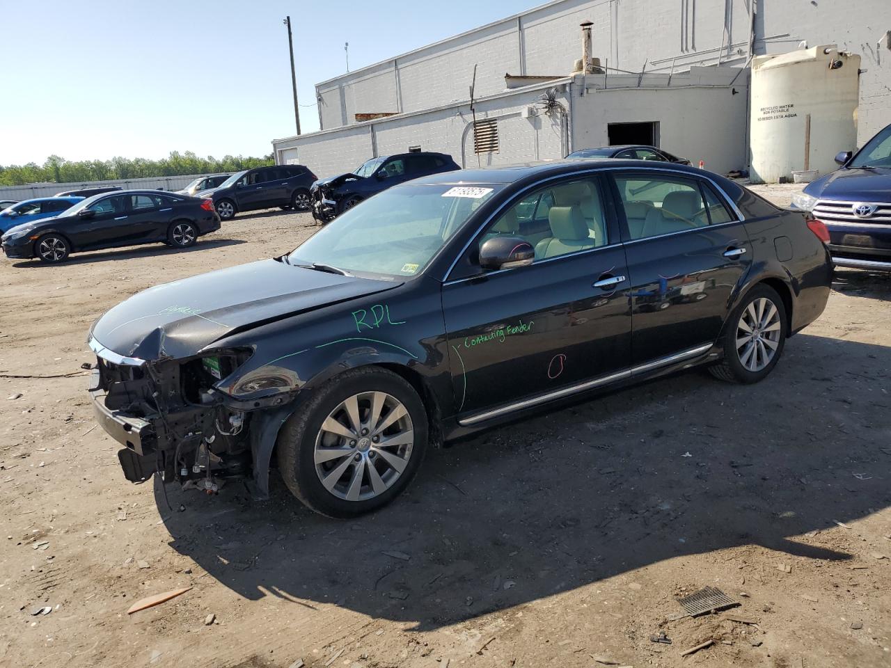 2012 Toyota Avalon, VIN 4T1BK3DB1CU455285 — Front end
