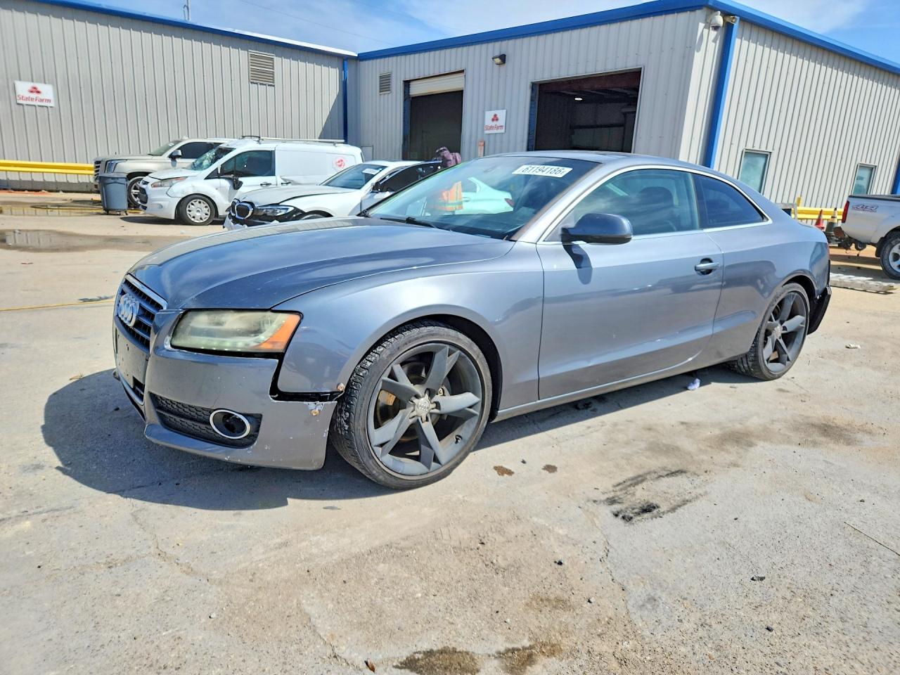 2012 Audi A5 Premium Plus, VIN WAULFAFR7CA016070 — Зад