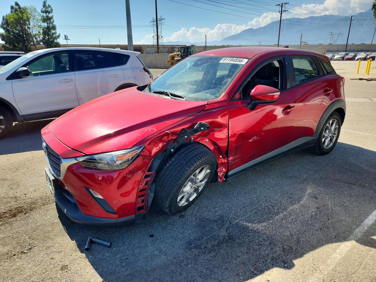 2019 Mazda CX-3 Sport, VIN JM1DKFB72K1460170 — Front end