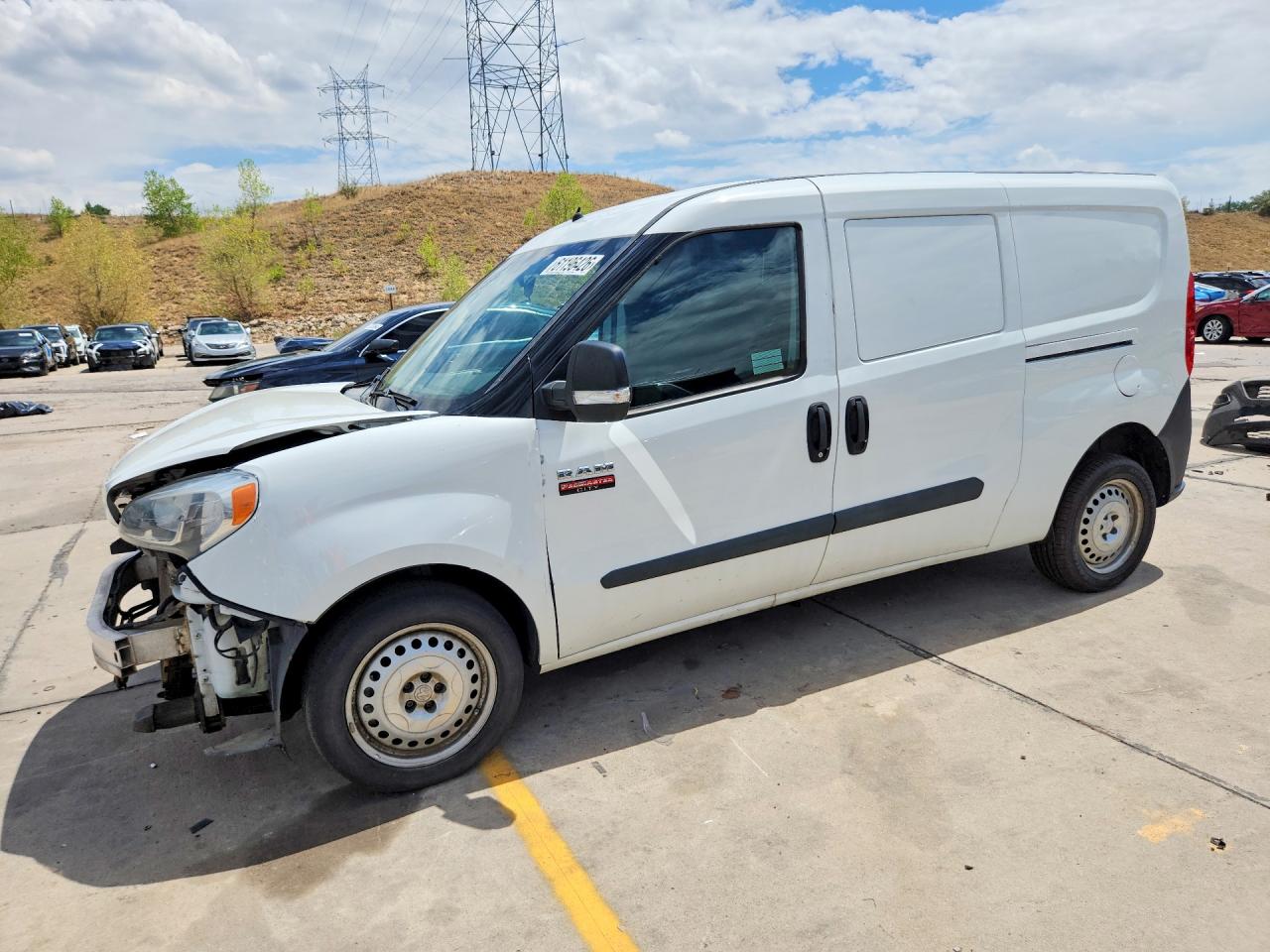 2021 Ram ProMaster City Cargo Tradesman, VIN ZFBHRFAB7M6T52915 — Front end