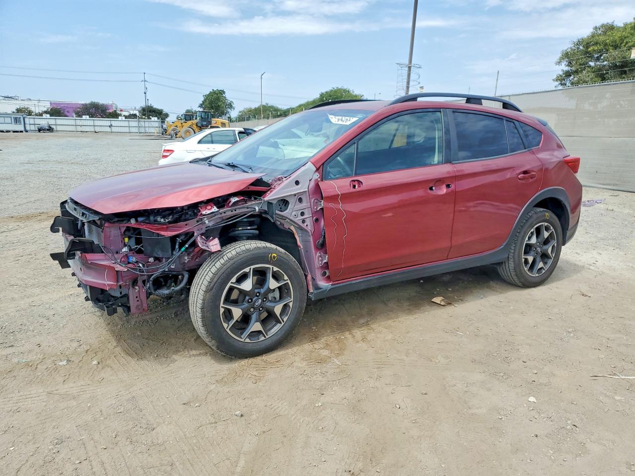 2019 Subaru Crosstrek Premium, VIN JF2GTAEC6KH226578 — Front end