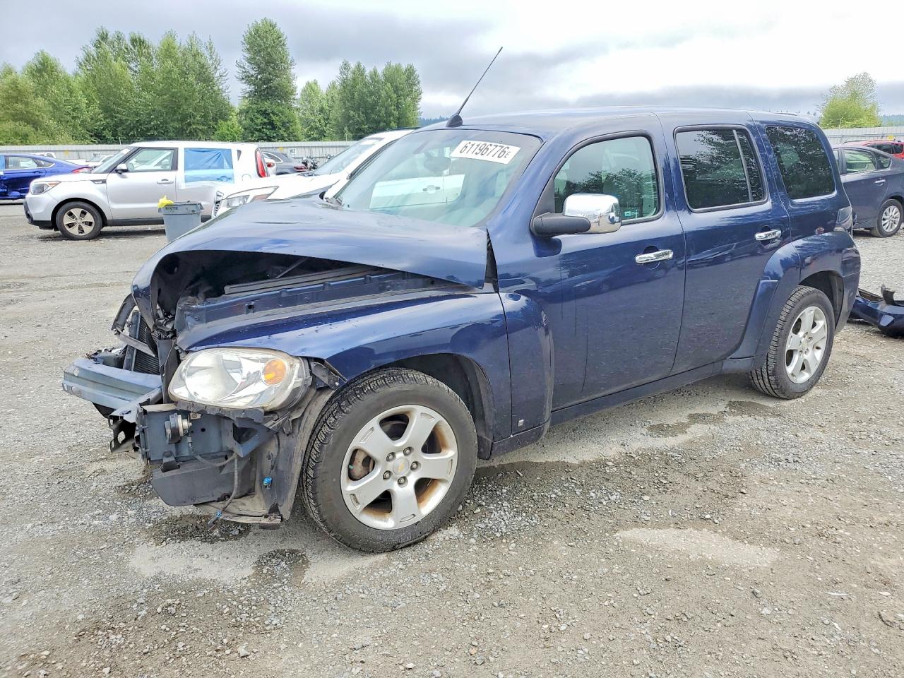 2007 Chevrolet HHR LT, VIN 3GNDA23D07S579106 — Front end