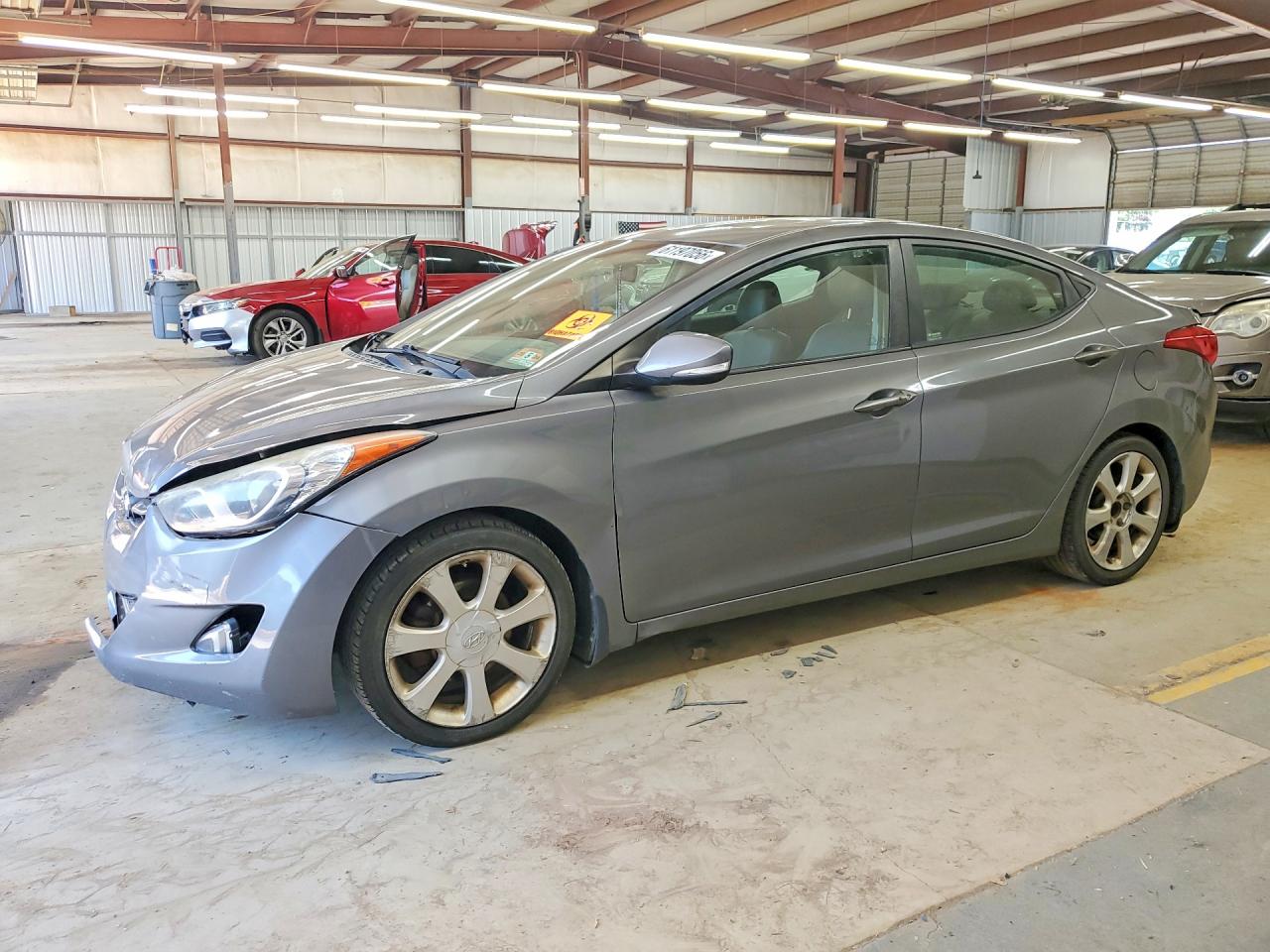 2013 Hyundai Elantra GLS, VIN 5NPDH4AE3DH315153 — Front end