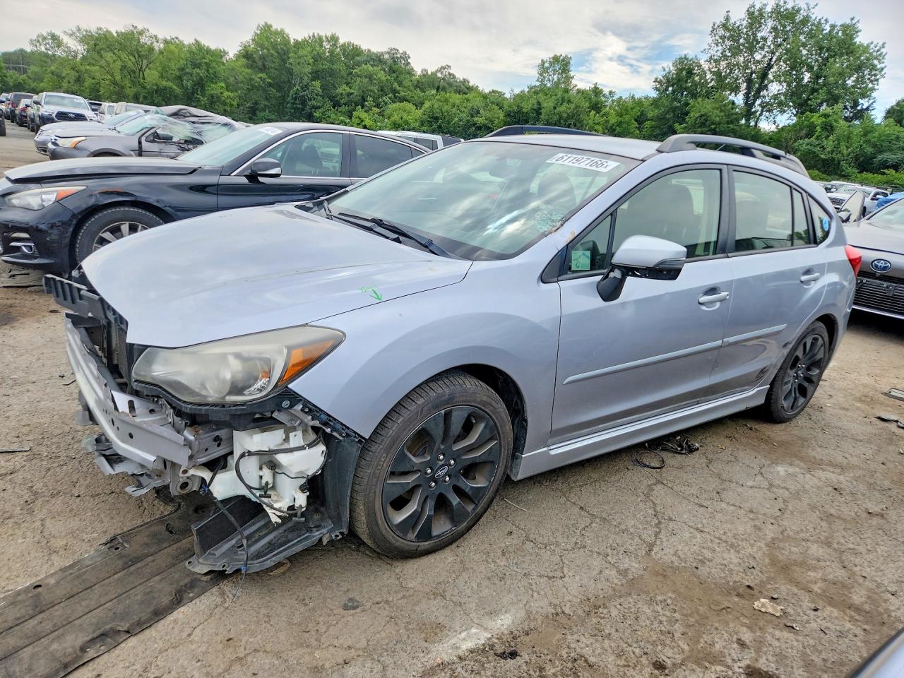 2016 Subaru Impreza Special Sports Premium, VIN JF1GPAP62G8249492 — Перед