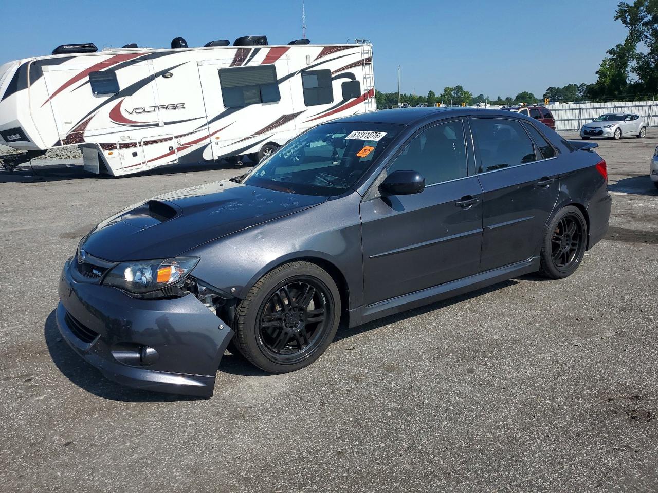 2009 Subaru WRX w/Premium Pkg, VIN JF1GE76649G520569 — Пожар в салоне