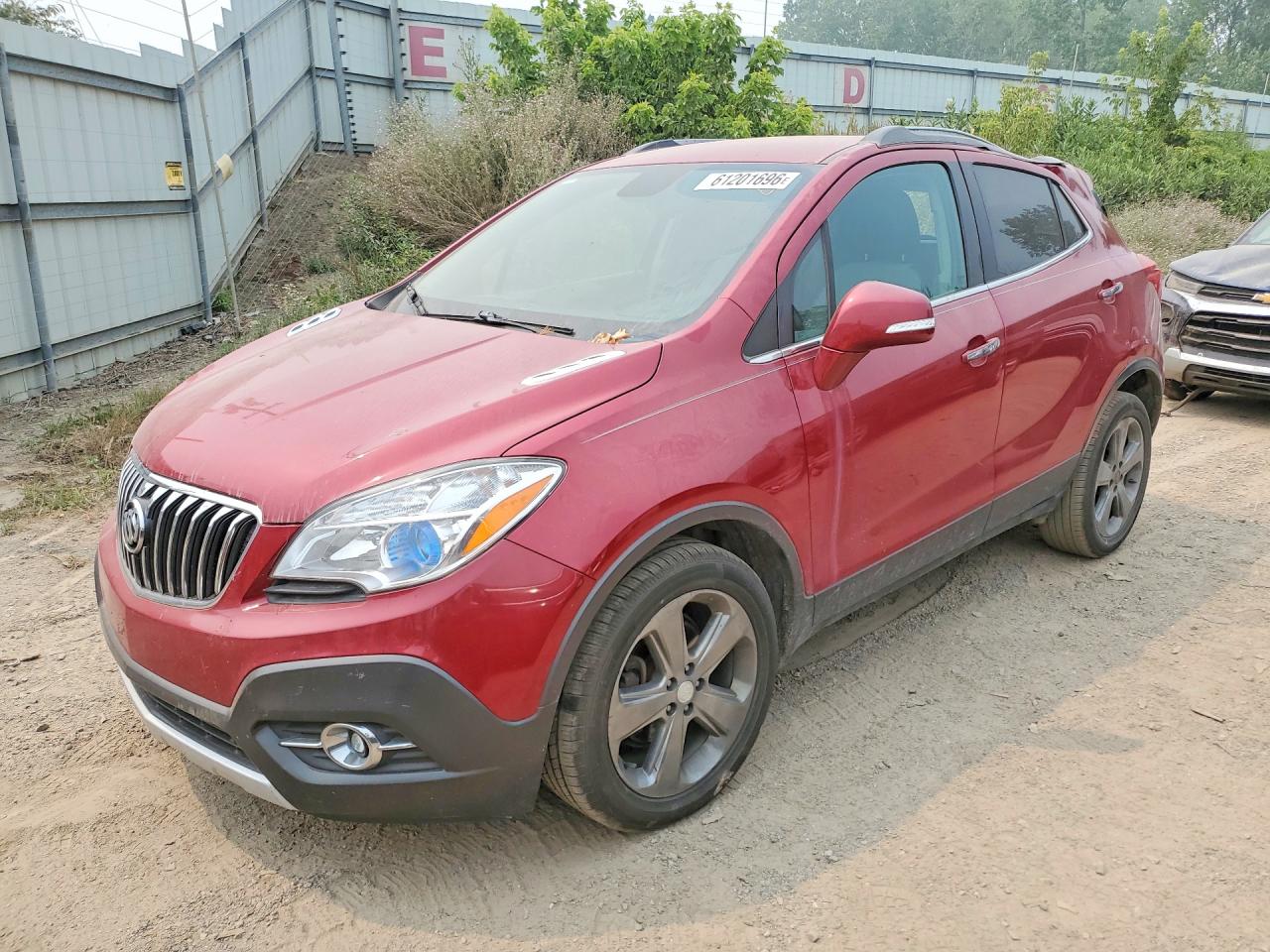 2014 Buick Encore Convenience, VIN KL4CJBSB2EB536278 — Rear end