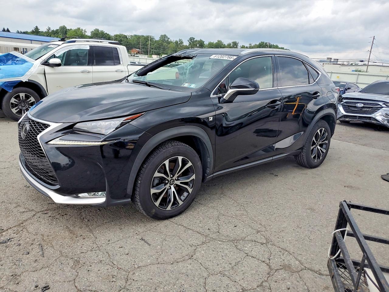 2017 Lexus NX 200t, VIN JTJBARBZ7H2107355 — Roof