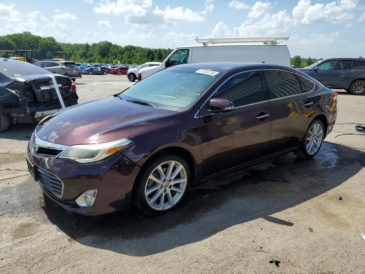 2014 Toyota Avalon XLE Touring, VIN 4T1BK1EB9EU091249 — Rear end