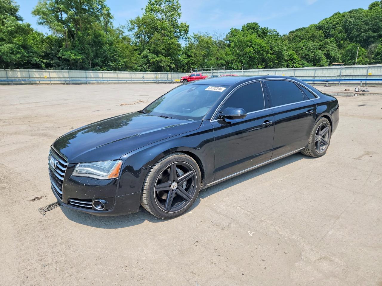 2014 Audi A8 3.0T, VIN WAURGAFD0EN008240 — Front end