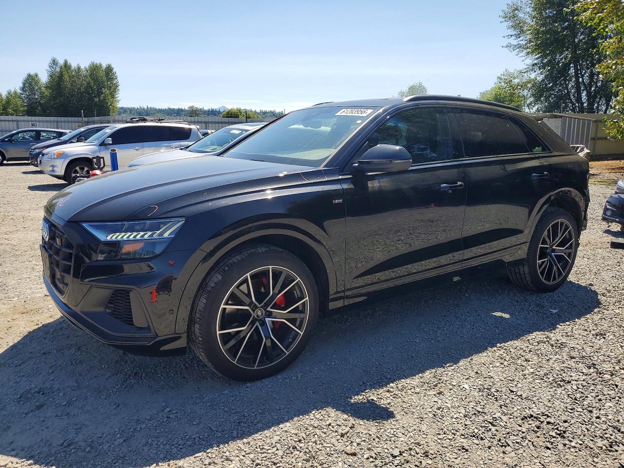 2023 Audi Q8 Premium Plus, VIN WA1EVBF18PD047731 — Rear end