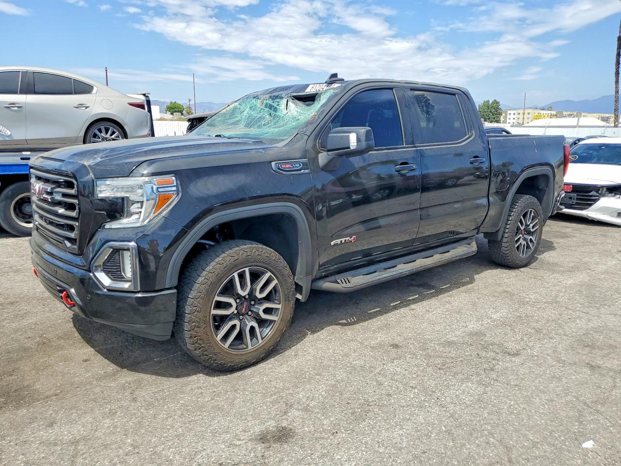 2020 GMC Sierra 1500 AT4, VIN 3GTP9EEL6LG283752 — Roof