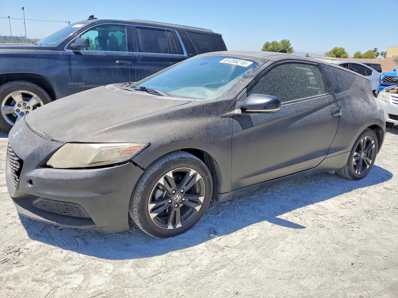 2013 Honda CR-Z, VIN JHMZF1D49DS002024 — Front end