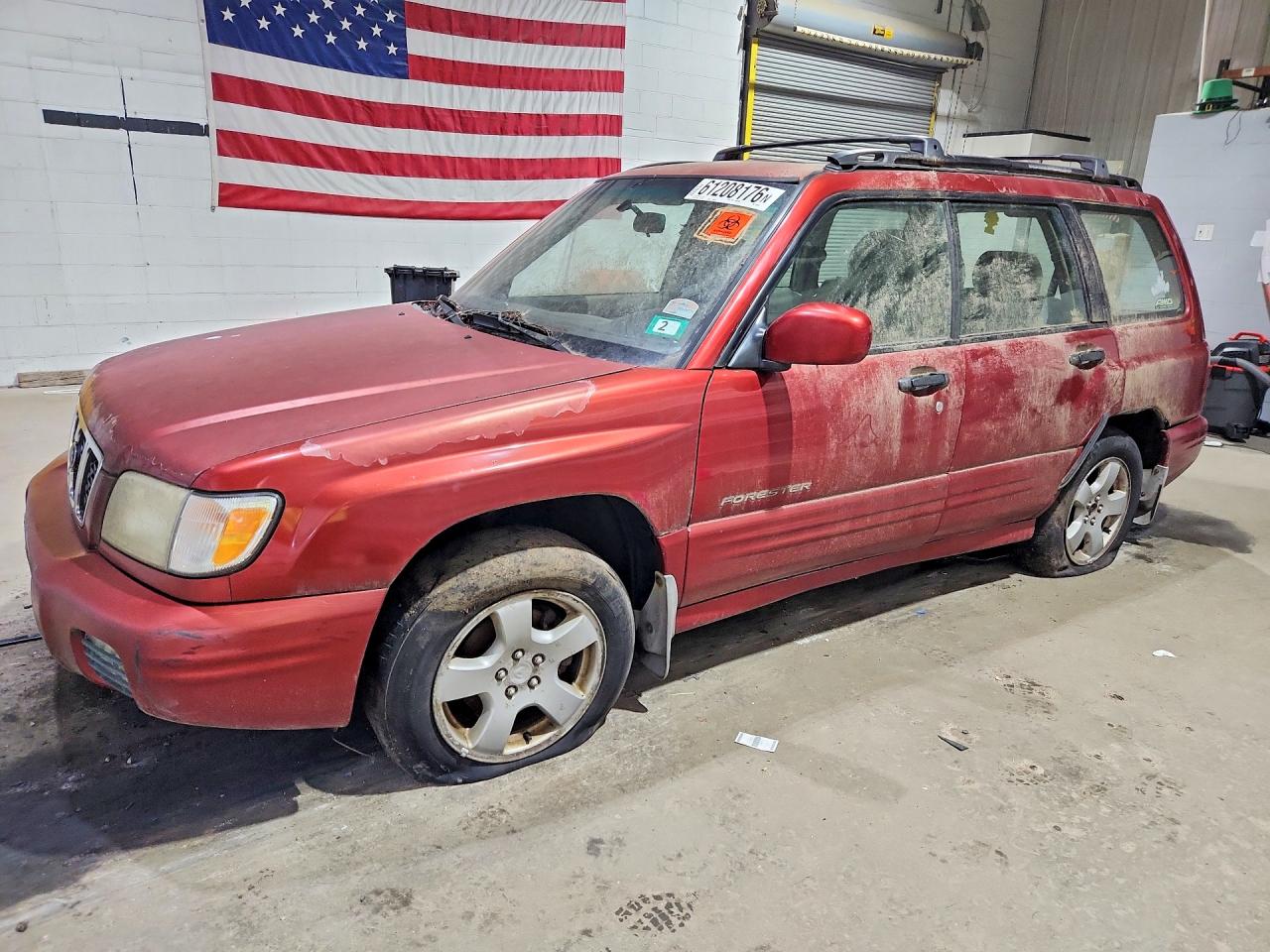 2002 Subaru Forester S, VIN JF1SF656X2H730399 — Обычный износ