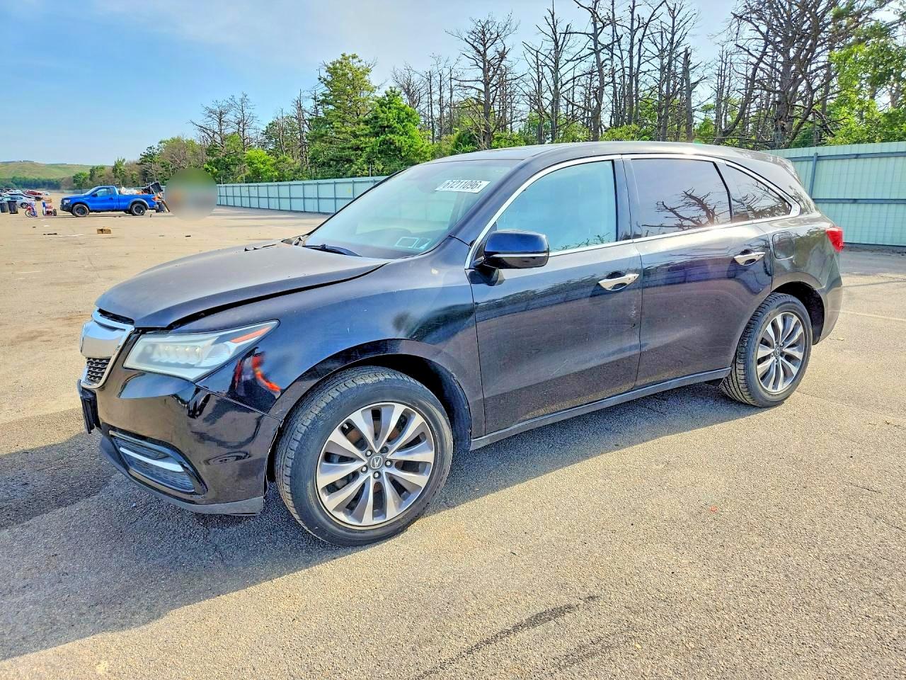 2016 Acura MDX Technology, VIN 5FRYD4H45GB053812 — Minor dents and scratches