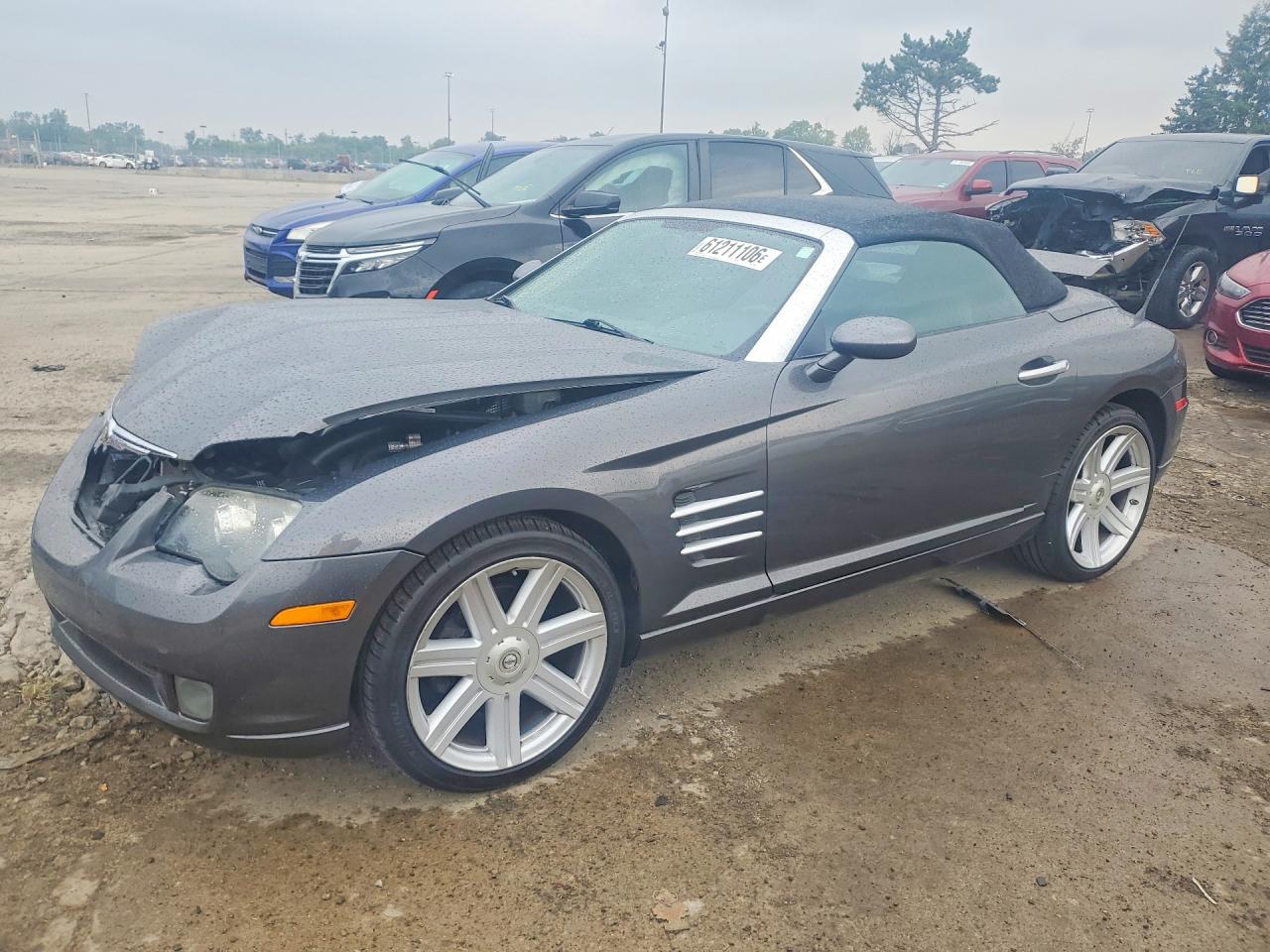 2005 Chrysler Crossfire Limited, VIN 1C3AN65L15X058956 — Front end