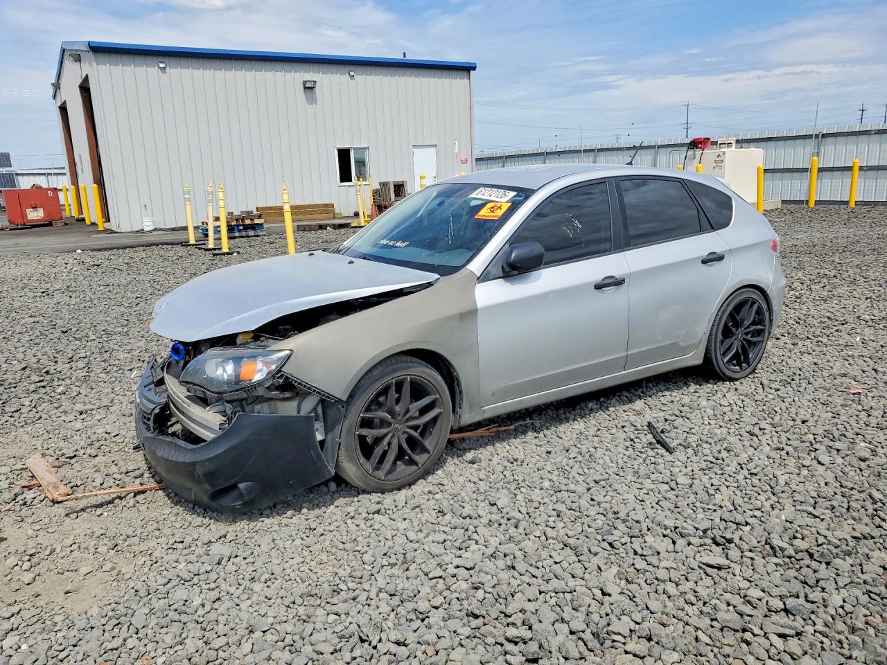 2008 Subaru Impreza i, VIN JF1GH61648H828990 — Перед