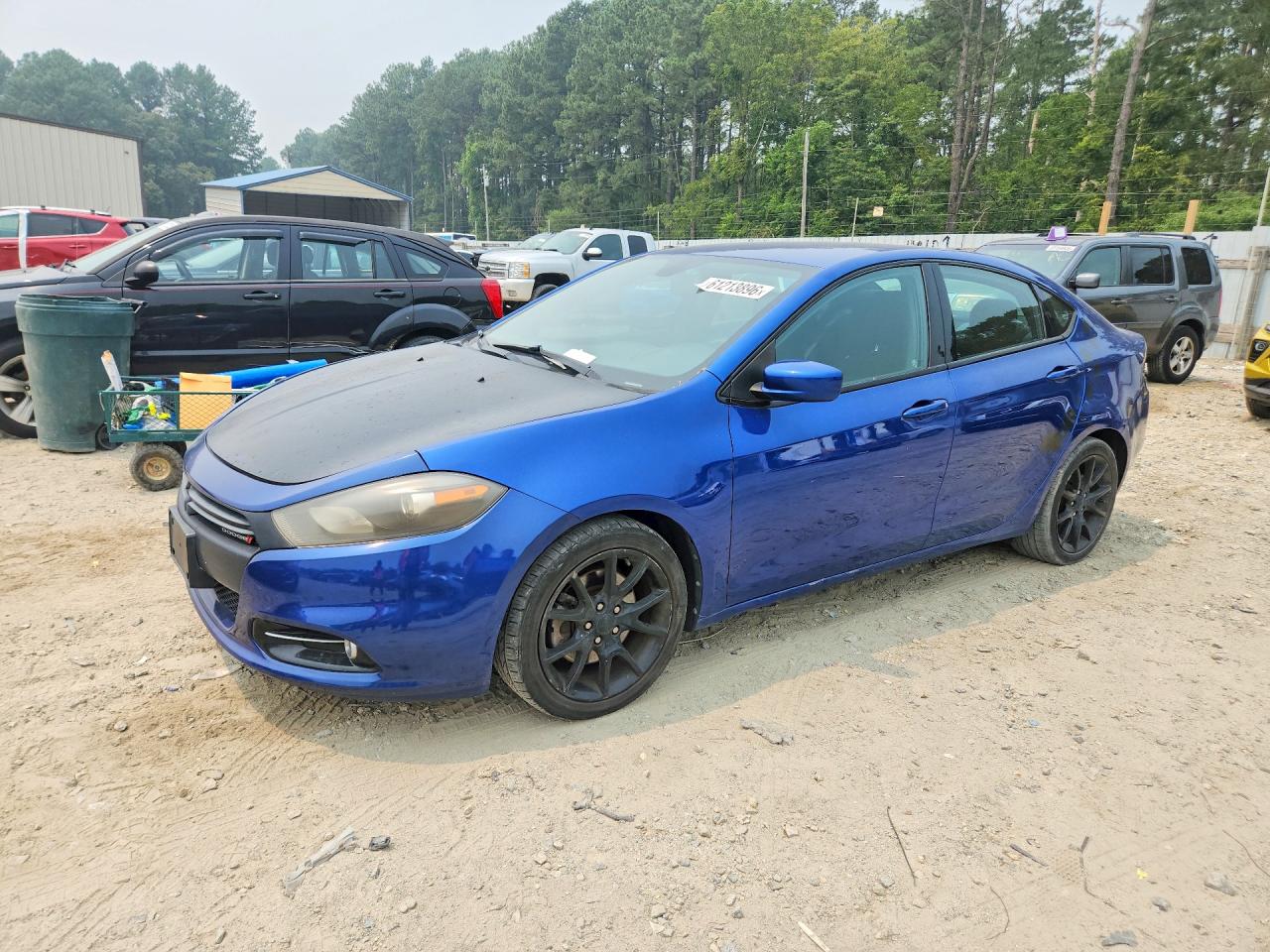 2013 Dodge Dart SXT, VIN 1C3CDFBH5DD198780 — Бок
