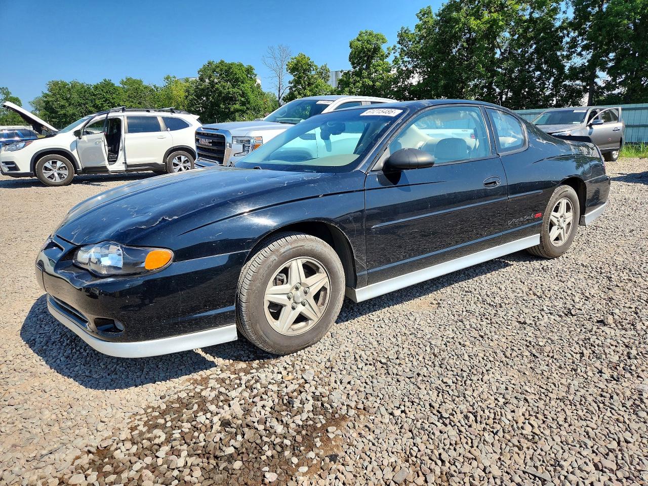 2003 Chevrolet Monte Carlo SS, VIN 2G1WX15K039222045 — Rear end