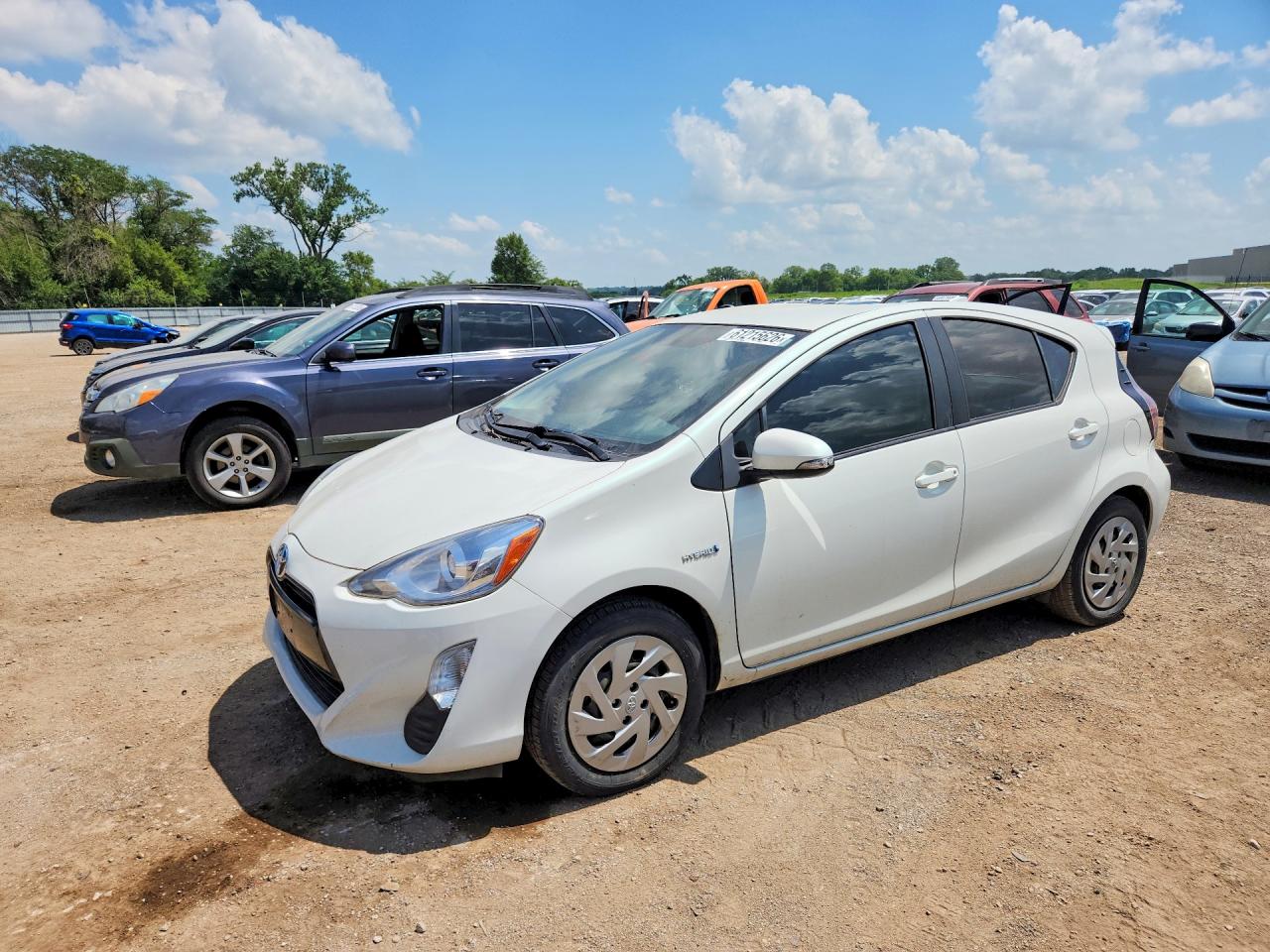 2016 Toyota Prius One, VIN JTDKDTB30G1118012 — Rear end