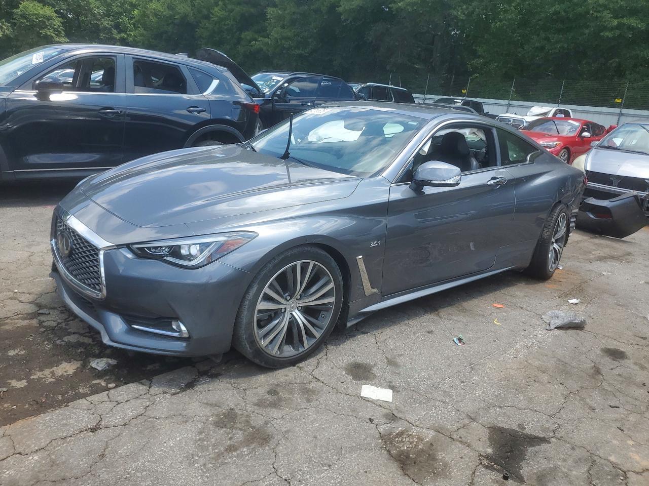 2019 Infiniti Q60 Luxe, VIN JN1EV7EK0KM230386 — Rear end